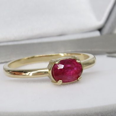 Unheated Ruby 1.96 ct Ruby Sapphire 14k Gold Ring sz 6.5 GIA Certified Natural 14k Solid no-treatment Unheated Ruby 1.96 ct Ruby Sapphire 14k Gold Ring sz 6.5 GIA Certified Natural 14k Solid no-treatment