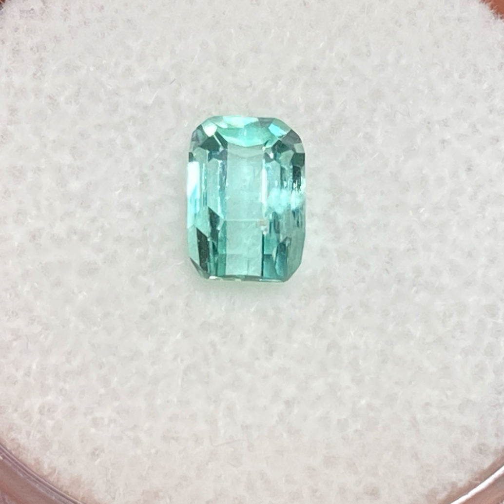 Unheated Columbian Emerald Diamond 14k Gold Ring Natural Solid Earth Mined Emerald
